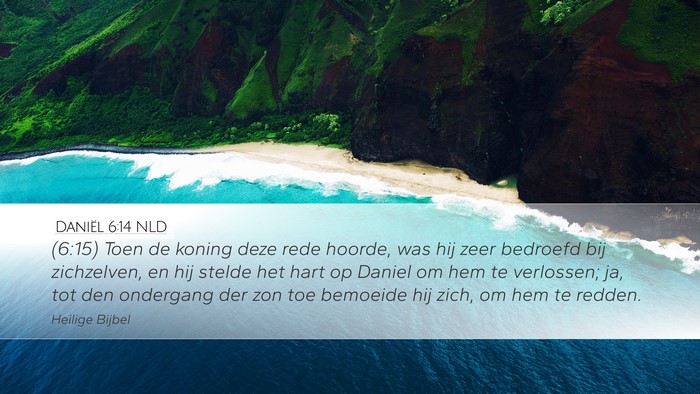 Daniël 6:14 NLD Bible Verse Image