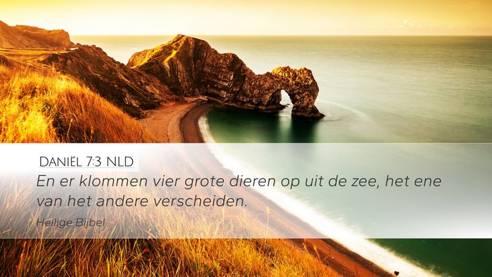 Daniël 7:3 NLD Bible Verse Image
