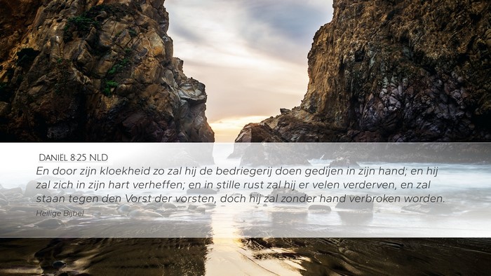 Daniël 8:25 NLD Bible Verse Image
