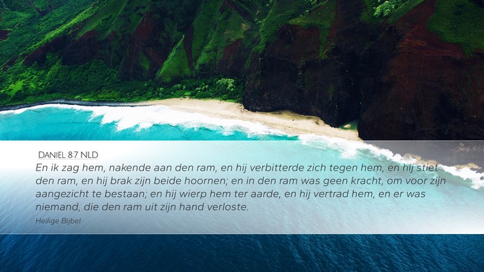 Daniël 8:7 NLD Bible Verse Image