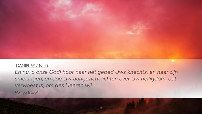 Daniël 9:17 NLD Bible Verse Image
