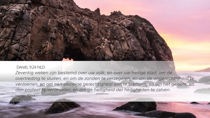 Daniël 9:24 NLD Bible Verse Image