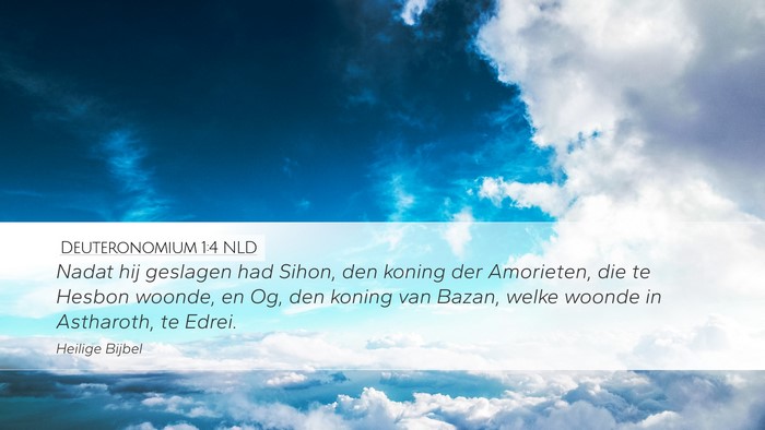 Deuteronomium 1:4 NLD Bible Verse Image