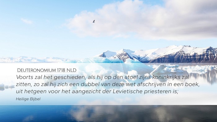 Deuteronomium 17:18 NLD Bible Verse Image