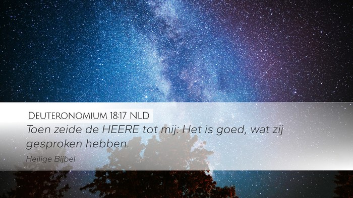 Deuteronomium 18:17 NLD Bible Verse Image