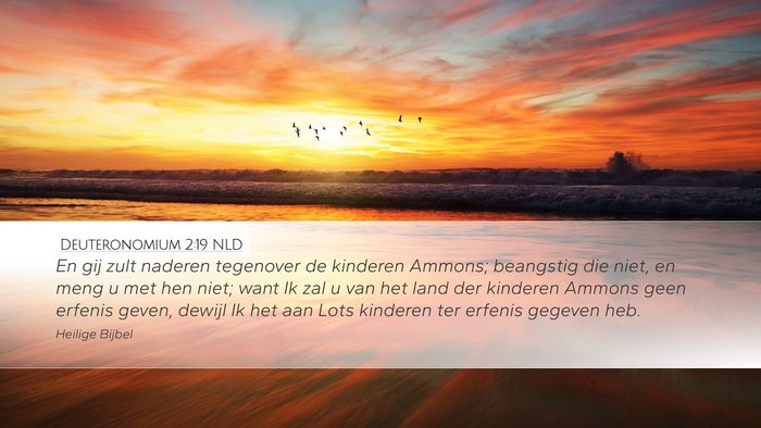 Deuteronomium 2:19 NLD Bible Verse Image