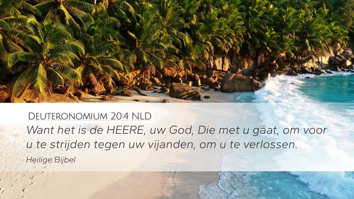 Deuteronomium 20:4 NLD Bible Verse Image