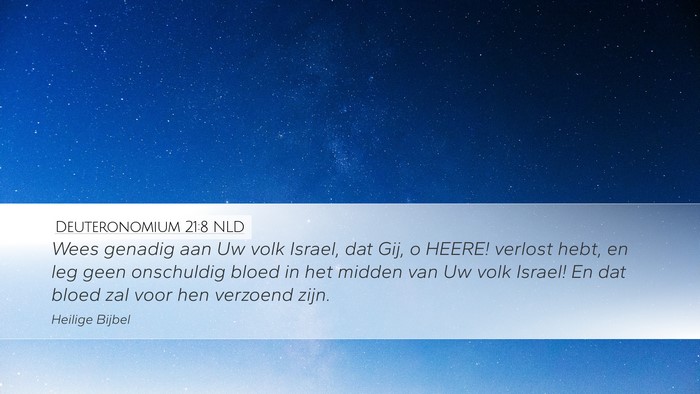 Deuteronomium 21:8 NLD Bible Verse Image