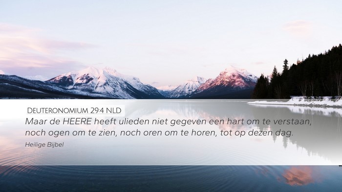 Deuteronomium 29:4 NLD Bible Verse Image