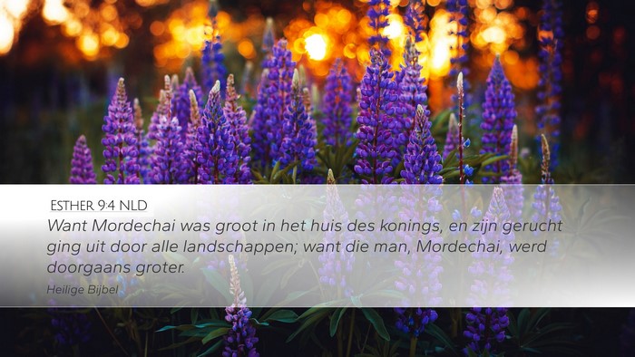 Esther 9:4 NLD Bible Verse Image