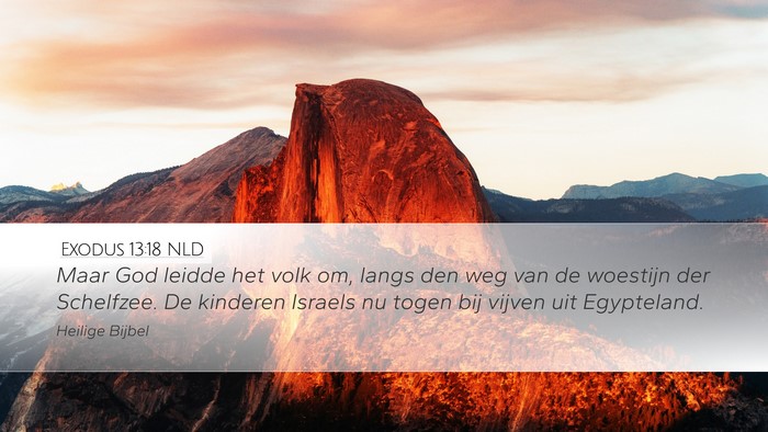 Exodus 13:18 NLD Bible Verse Image