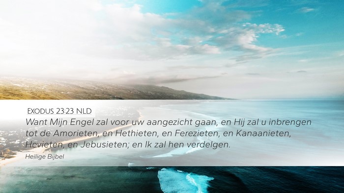 Exodus 23:23 NLD Bible Verse Image