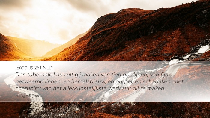 Exodus 26:1 NLD Bible Verse Image