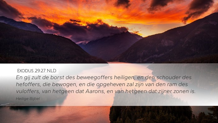 Exodus 29:27 NLD Bible Verse Image