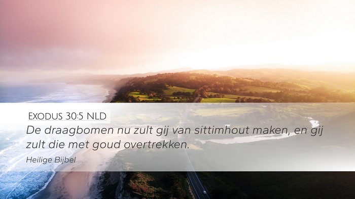 Exodus 30:5 NLD Bible Verse Image