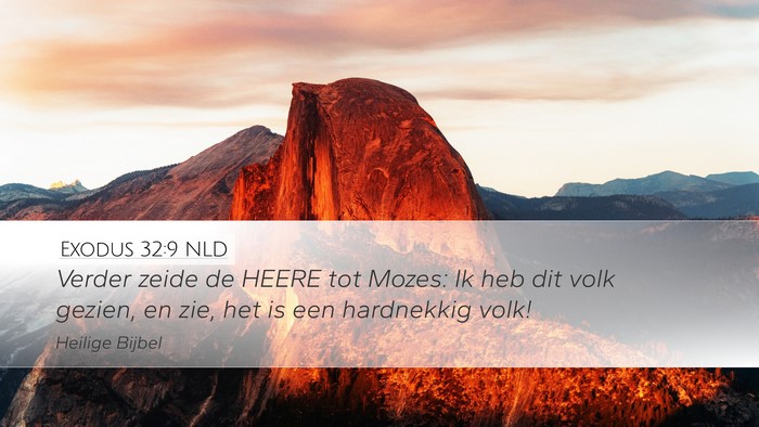 Exodus 32:9 NLD Bible Verse Image