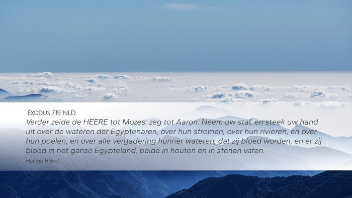 Exodus 7:19 NLD Bible Verse Image