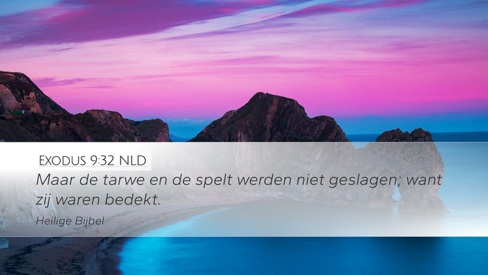 Exodus 9:32 NLD Bible Verse Image