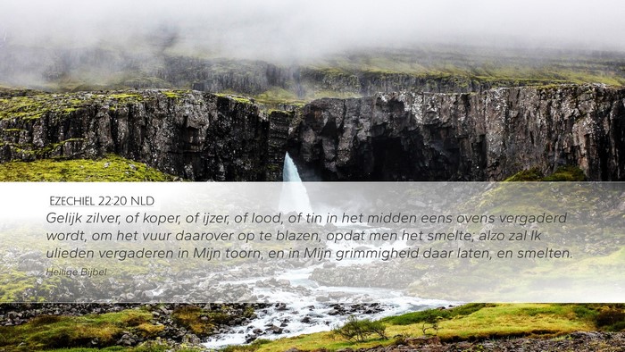 Ezechiël 22:20 NLD Bible Verse Image