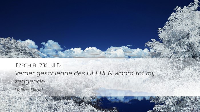 Ezechiël 23:1 NLD Bible Verse Image