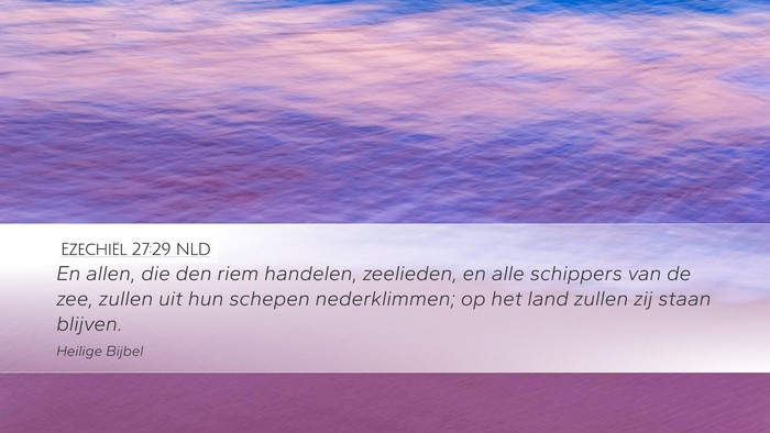 Ezechiël 27:29 NLD Bible Verse Image