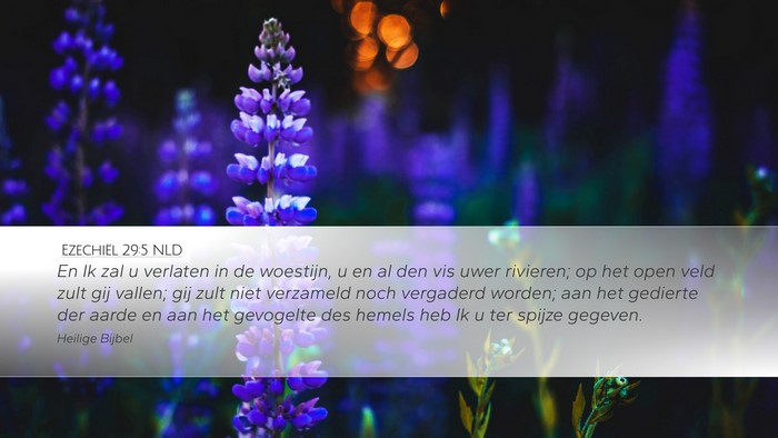 Ezechiël 29:5 NLD Bible Verse Image