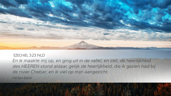 Ezechiël 3:23 NLD Bible Verse Image