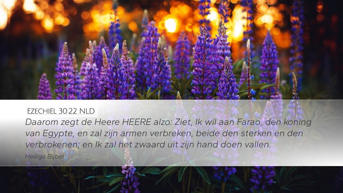 Ezechiël 30:22 NLD Bible Verse Image