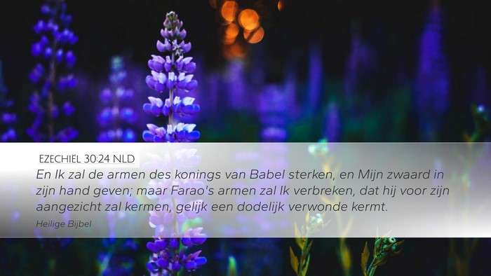 Ezechiël 30:24 NLD Bible Verse Image