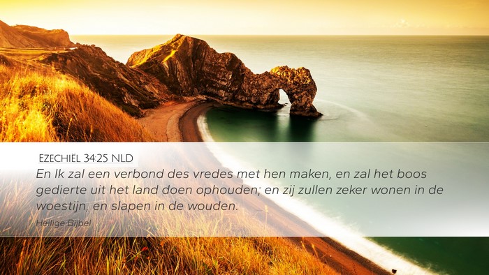 Ezechiël 34:25 NLD Bible Verse Image