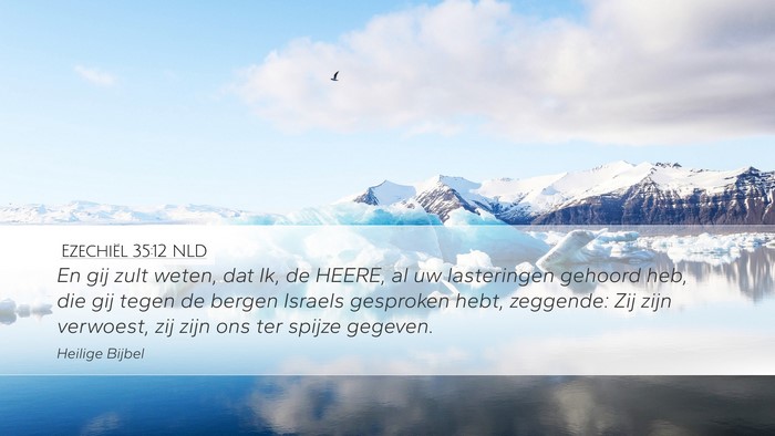 Ezechiël 35:12 NLD Bible Verse Image