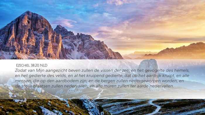 Ezechiël 38:20 NLD Bible Verse Image