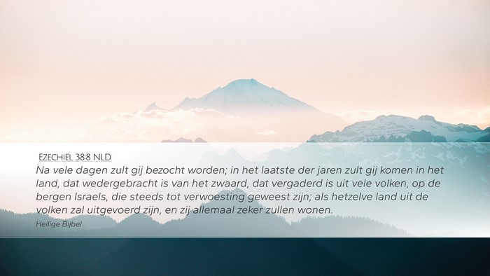 Ezechiël 38:8 NLD Bible Verse Image