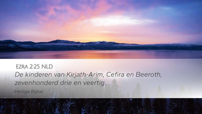 Ezra 2:25 NLD Bible Verse Image