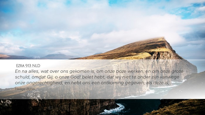 Ezra 9:13 NLD Bible Verse Image