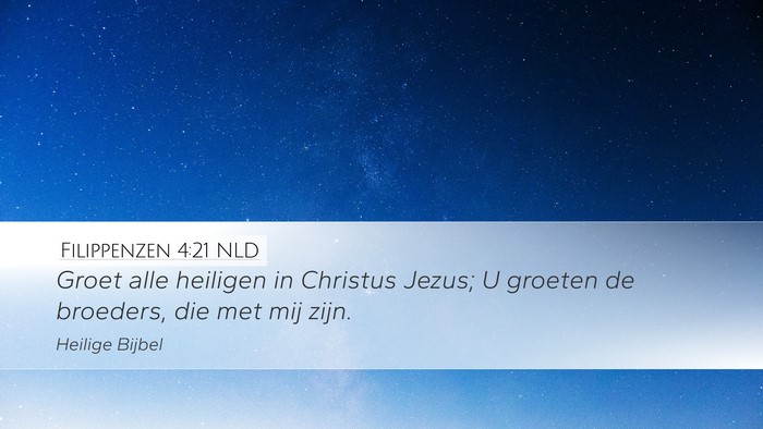 Filippenzen 4:21 NLD Bible Verse Image
