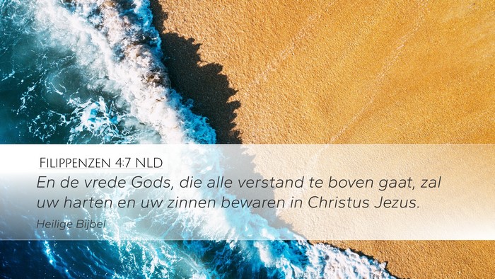 Filippenzen 4:7 NLD Bible Verse Image