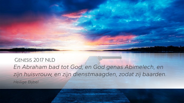 Genesis 20:17 NLD Bible Verse Image
