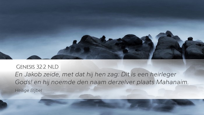 Genesis 32:2 NLD Bible Verse Image