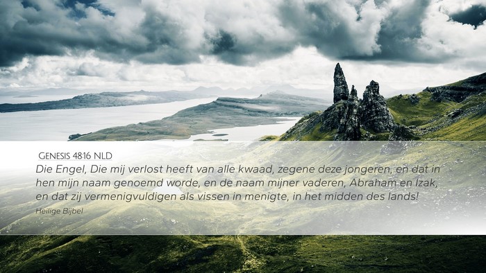 Genesis 48:16 NLD Bible Verse Image