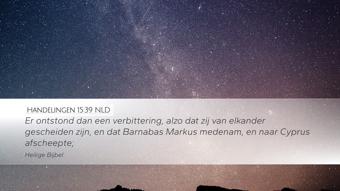 Handelingen 15:39 NLD Bible Verse Image