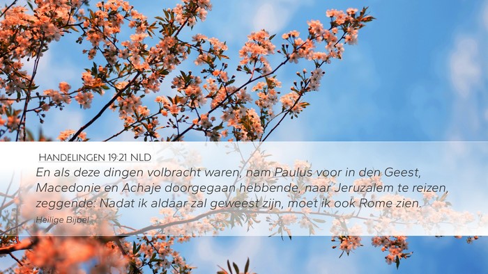 Handelingen 19:21 NLD Bible Verse Image