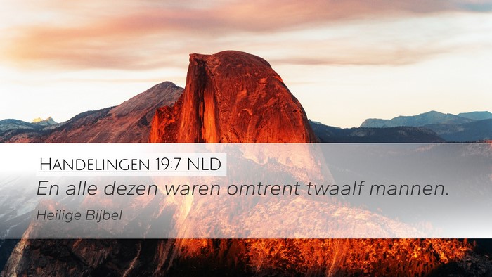 Handelingen 19:7 NLD Bible Verse Image