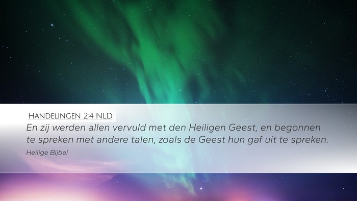 Handelingen 2:4 NLD Bible Verse Image