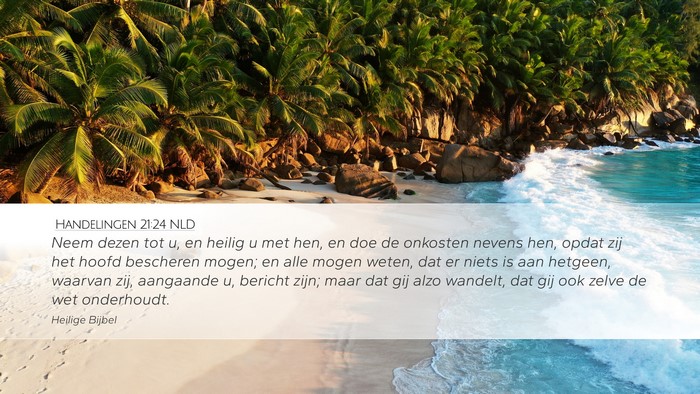 Handelingen 21:24 NLD Bible Verse Image