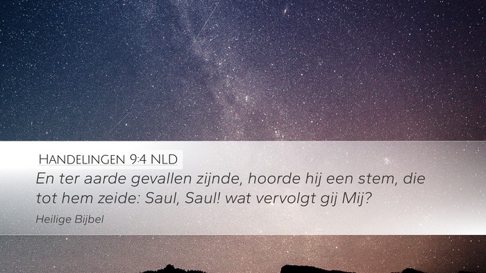 Handelingen 9:4 NLD Bible Verse Image