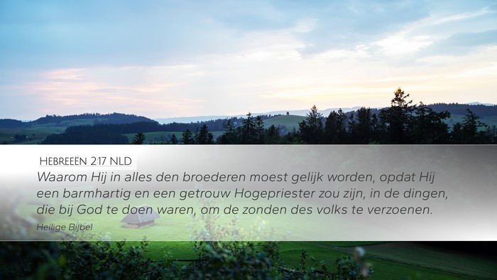 Hebreeën 2:17 NLD Bible Verse Image