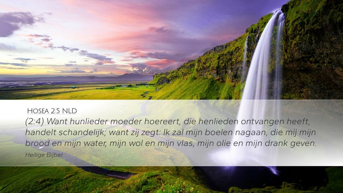 Hosea 2:5 NLD Bible Verse Image