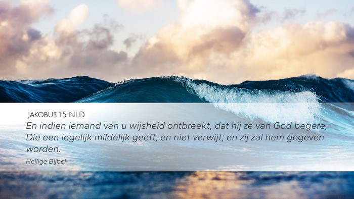 Jakobus 1:5 NLD Bible Verse Image