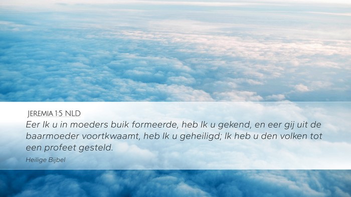 Jeremia 1:5 NLD Bible Verse Image